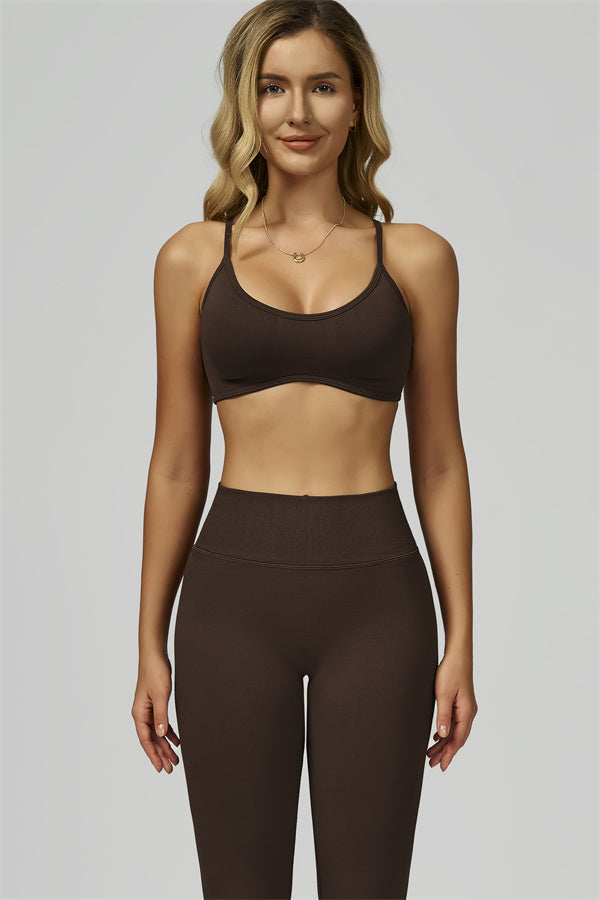 Bali Motion Sports Bra Leggings 2-Piece Set