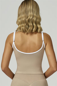 Bali Motion Trim Crop Top Shorts 2-Piece Set