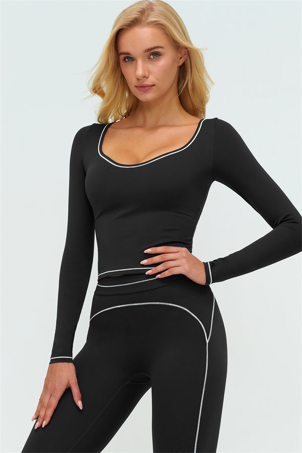 The Amara Long Sleeve T-shirt Leggings 2-Piece Set