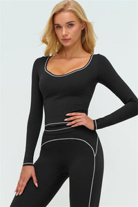 The Amara Long Sleeve T-shirt Leggings 2-Piece Set