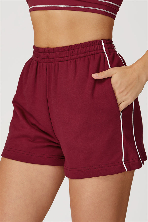 The Amara Sweatshirt Lounge Shorts 2-Piece Set