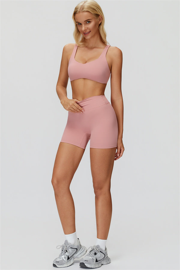 The Butterfly Sports Bra Shorts 2-Piece Set