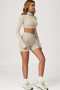 The Axis Crop Top Shorts 2-Piece Set