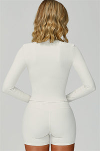 The Burst Jacket Sports Bra Shorts 3-Piece Set