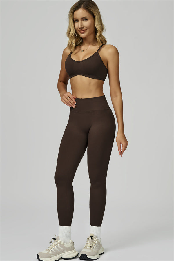 Bali Motion Sports Bra Leggings 2-Piece Set