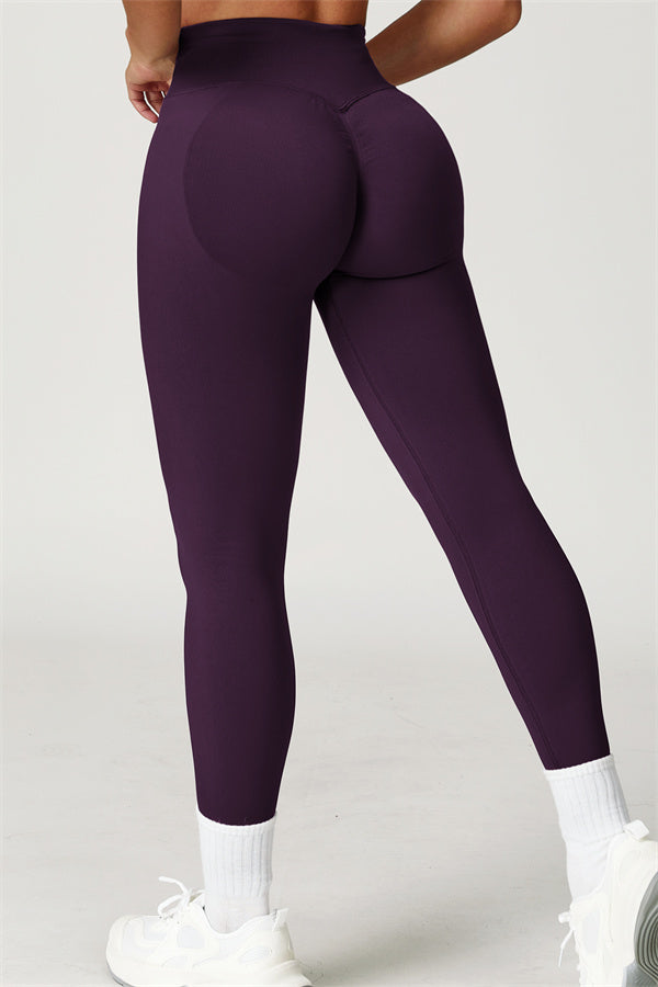 The Allure Leggings — Plum Purple