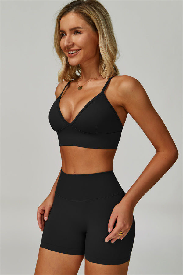 The Lagoon Sports Bra Shorts 2-Piece Set