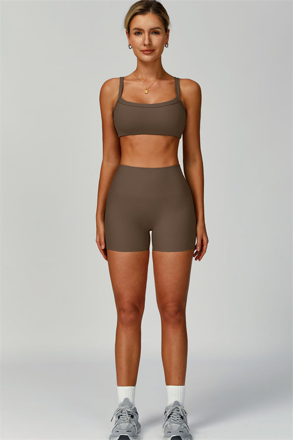 The Burst Sports Bra Shorts 2-Piece Set