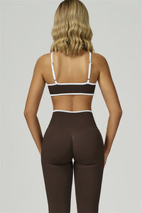 Bali Motion Trim Sports Bra Leggings 2-Piece Set