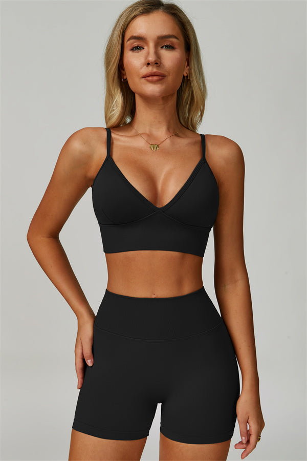 The Lagoon Sports Bra Shorts 2-Piece Set