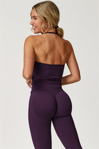 The Allure Halter Top Leggings 2-Piece Set