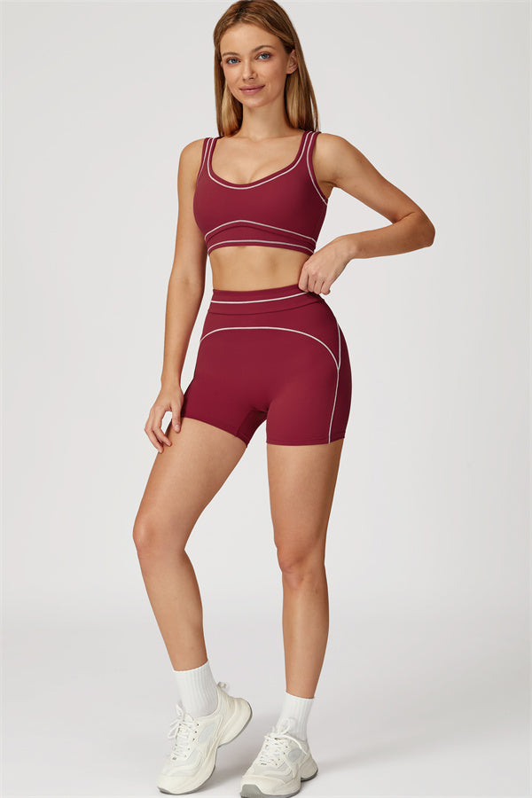 The Amara Sports Bra Shorts 2-Piece Set