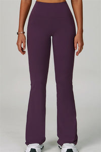 The Bold Halter Sports Bra Flared Leggings 2-Piece Set