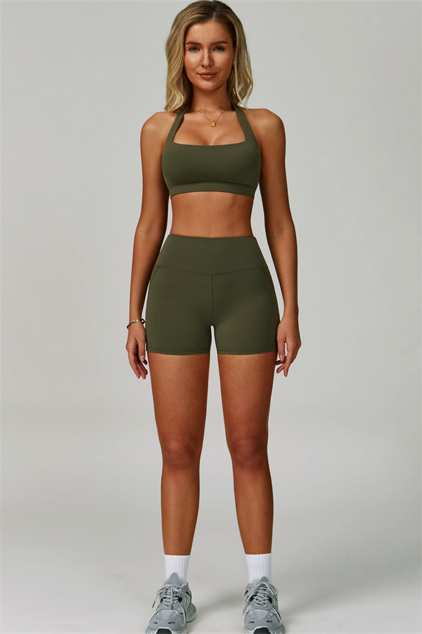The Bold Halter Sports Bra