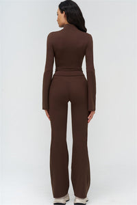 The BoldFit Jacket Flared Leggings 2-Piece Set