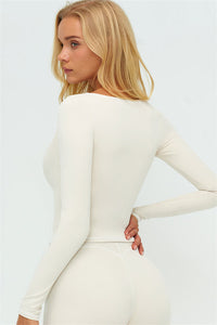 The Amara Long Sleeve T-shirt Leggings 2-Piece Set