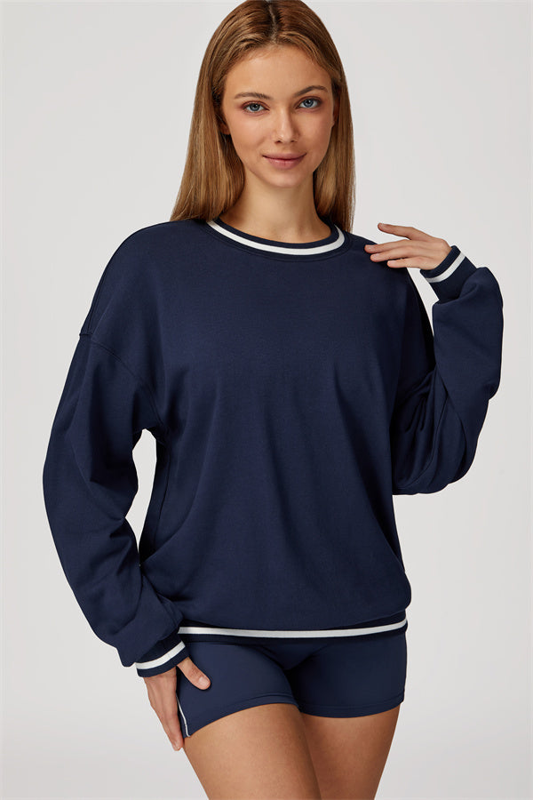 The Amara Sweatshirt — Cobalt