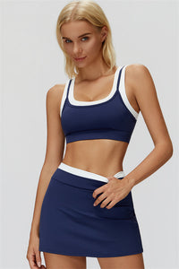 The Canyon Sports Bra Skirt 2-Piece Set