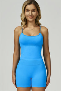 Bali Motion Crop Top Shorts 2-Piece Set