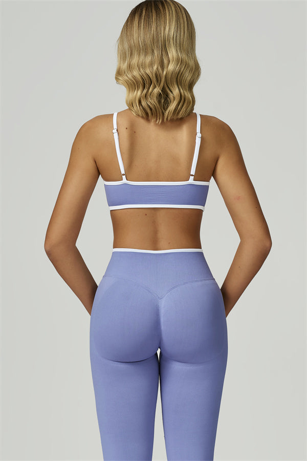 Bali Motion Trim Sports Bra Leggings 2-Piece Set