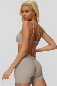 The Butterfly Sports Bra Shorts 2-Piece Set