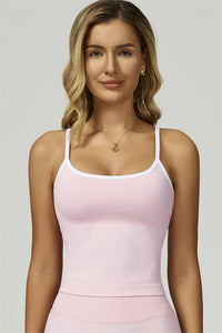 Bali Motion Trim Crop Top Shorts 2-Piece Set