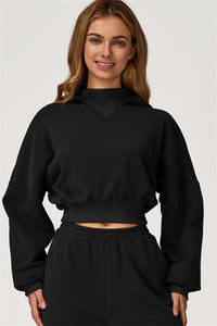 The Axis Crop Hoodie Pants 2-Piece Set