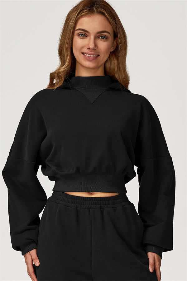 The Axis Crop Hoodie Pants 2-Piece Set