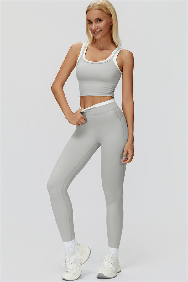 The Canyon Crop Tank Leggings 2-Piece Set