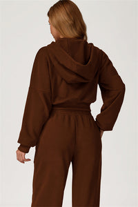 The Axis Crop Hoodie