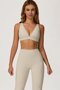 The Axis Sports Bra Flared Leggings 2-Piece Set