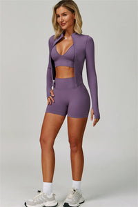 The Lagoon Jacket Shorts 2-Piece Set