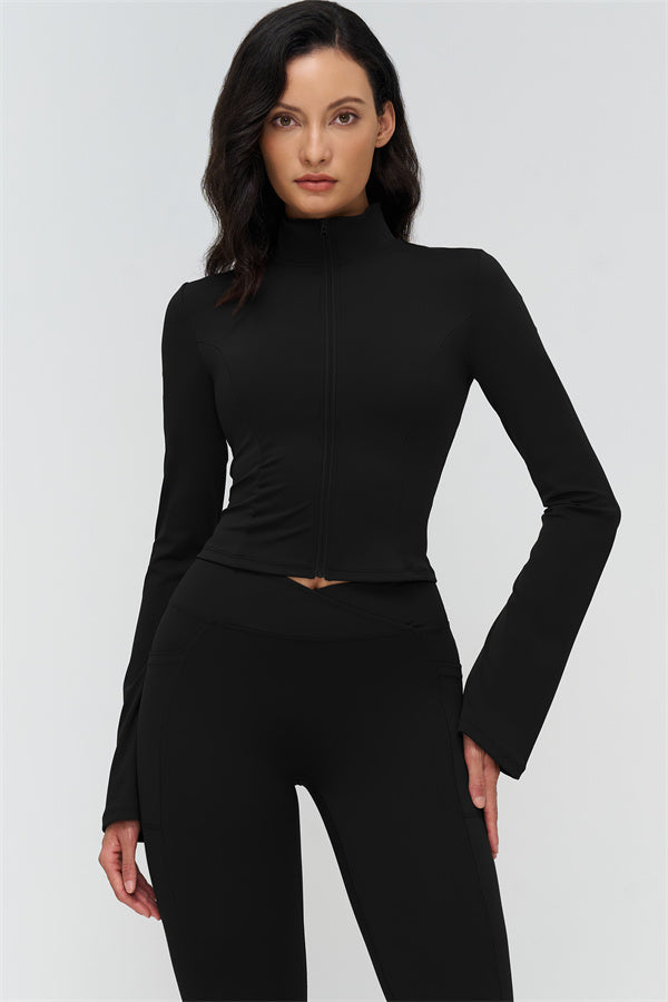 The BoldFit Jacket Leggings 2-Piece Set — Black