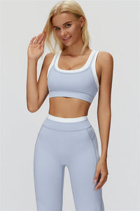 The Canyon Sports Bra Flared Leggings 2-Piece Set