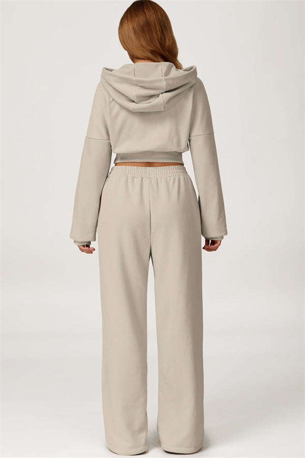 The Axis Crop Hoodie