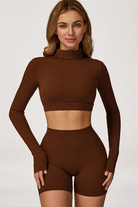 The Axis Crop Top Shorts 2-Piece Set