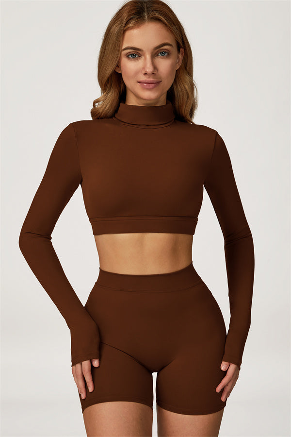 The Axis Crop Top Shorts 2-Piece Set