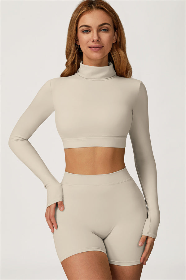 The Axis Crop Top Shorts 2-Piece Set