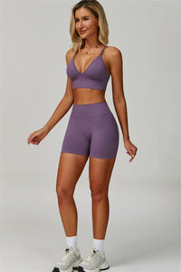 The Lagoon Sports Bra Shorts 2-Piece Set