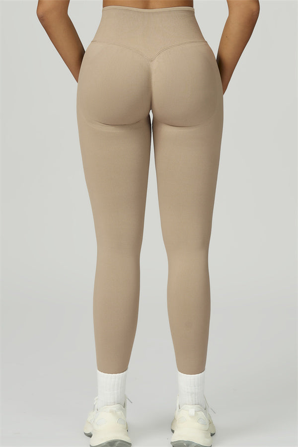 Bali Motion Long Sleeve Crop Top Leggings 2-Piece Set