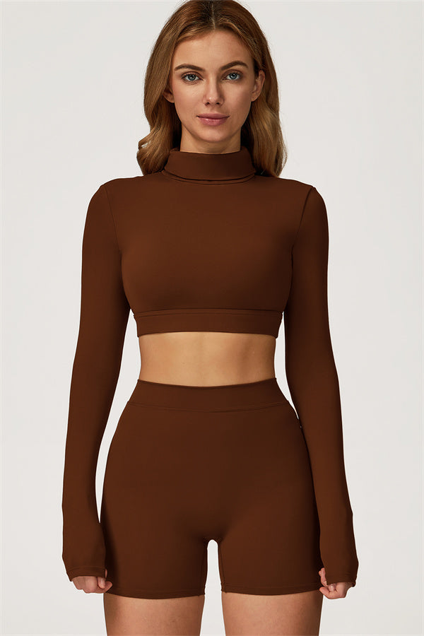 The Axis Crop Top Shorts 2-Piece Set