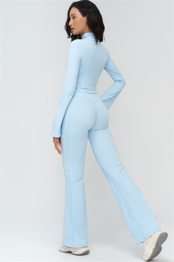 The BoldFit Jacket Flared Leggings 2-Piece Set