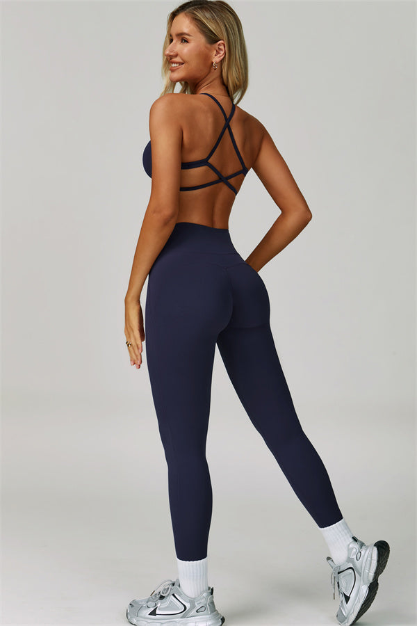 The Bold Cross Back Sports Bra