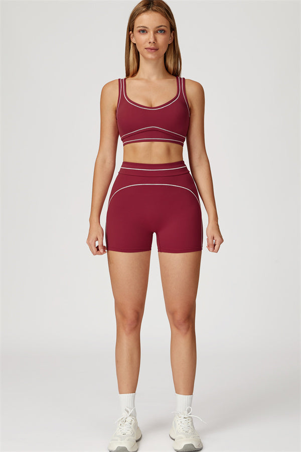 The Amara Sports Bra Shorts 2-Piece Set