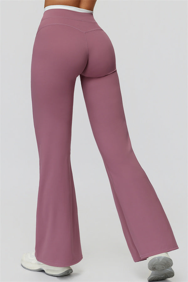 The Canyon Flared Leggings — Wisteria