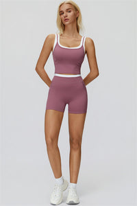 The Canyon Crop Tank Shorts 2-Piece Set
