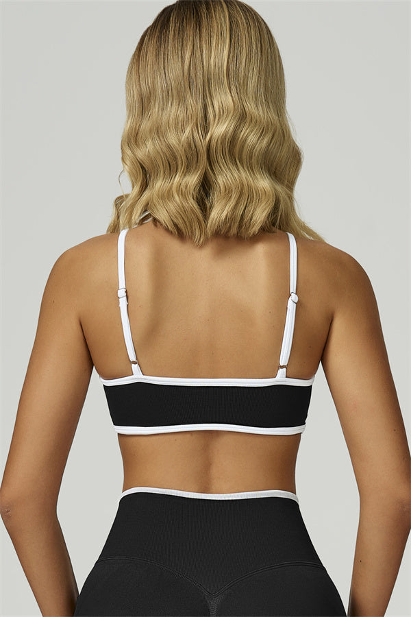 Bali Motion Trim Sports Bra Shorts 2-Piece Set
