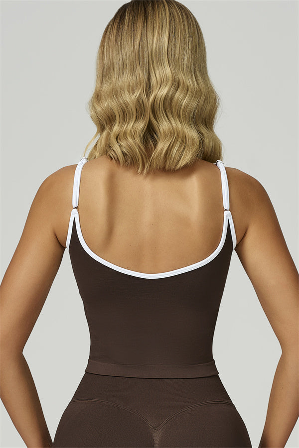 Bali Motion Trim Crop Top Shorts 2-Piece Set