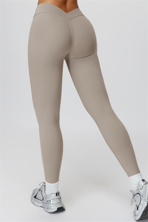 The Butterfly Leggings — Camel