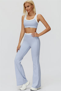 The Canyon Sports Bra Flared Leggings 2-Piece Set